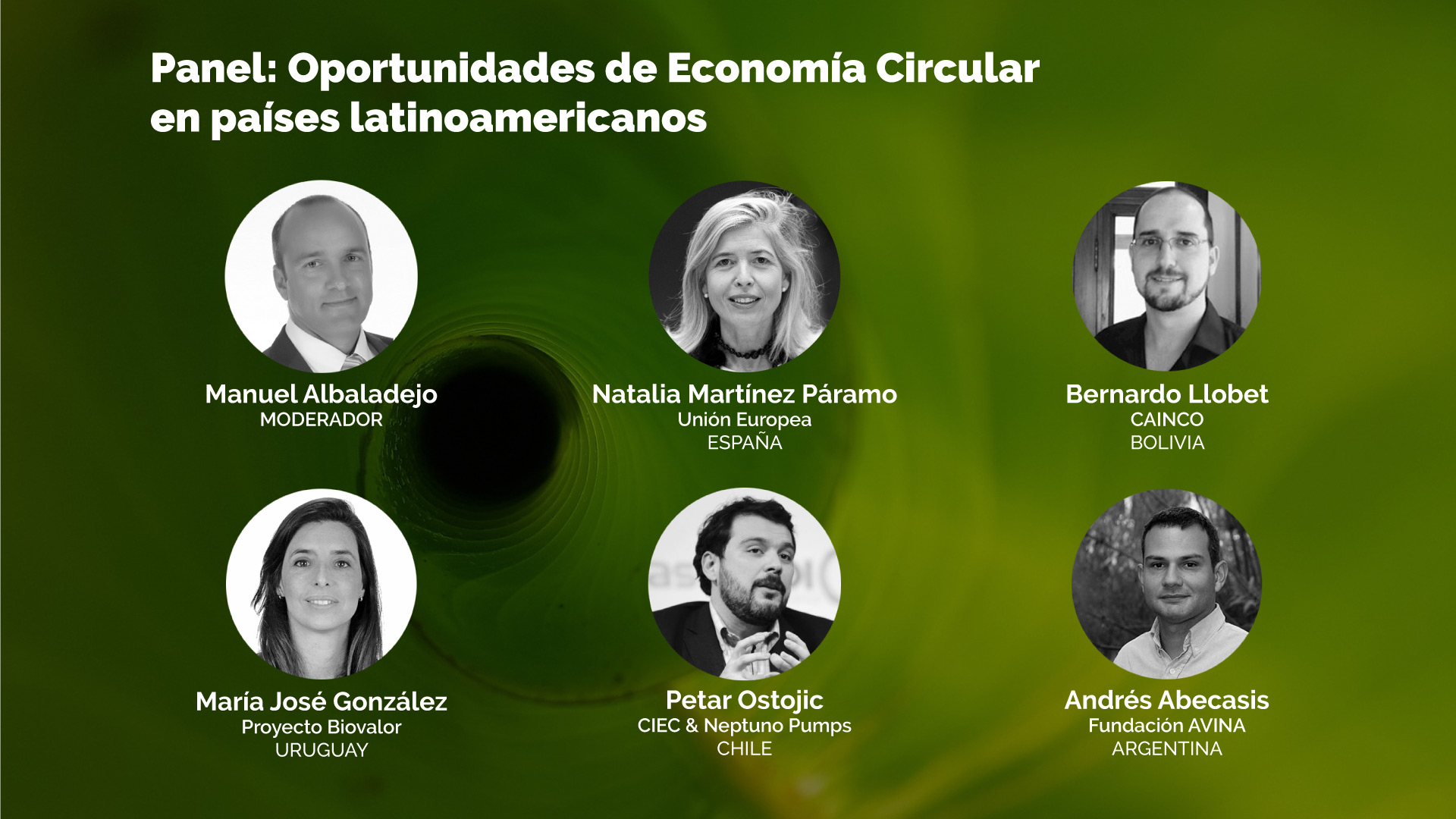 Panel «Oportunidades de Economía Circular en países latinoamericanos»